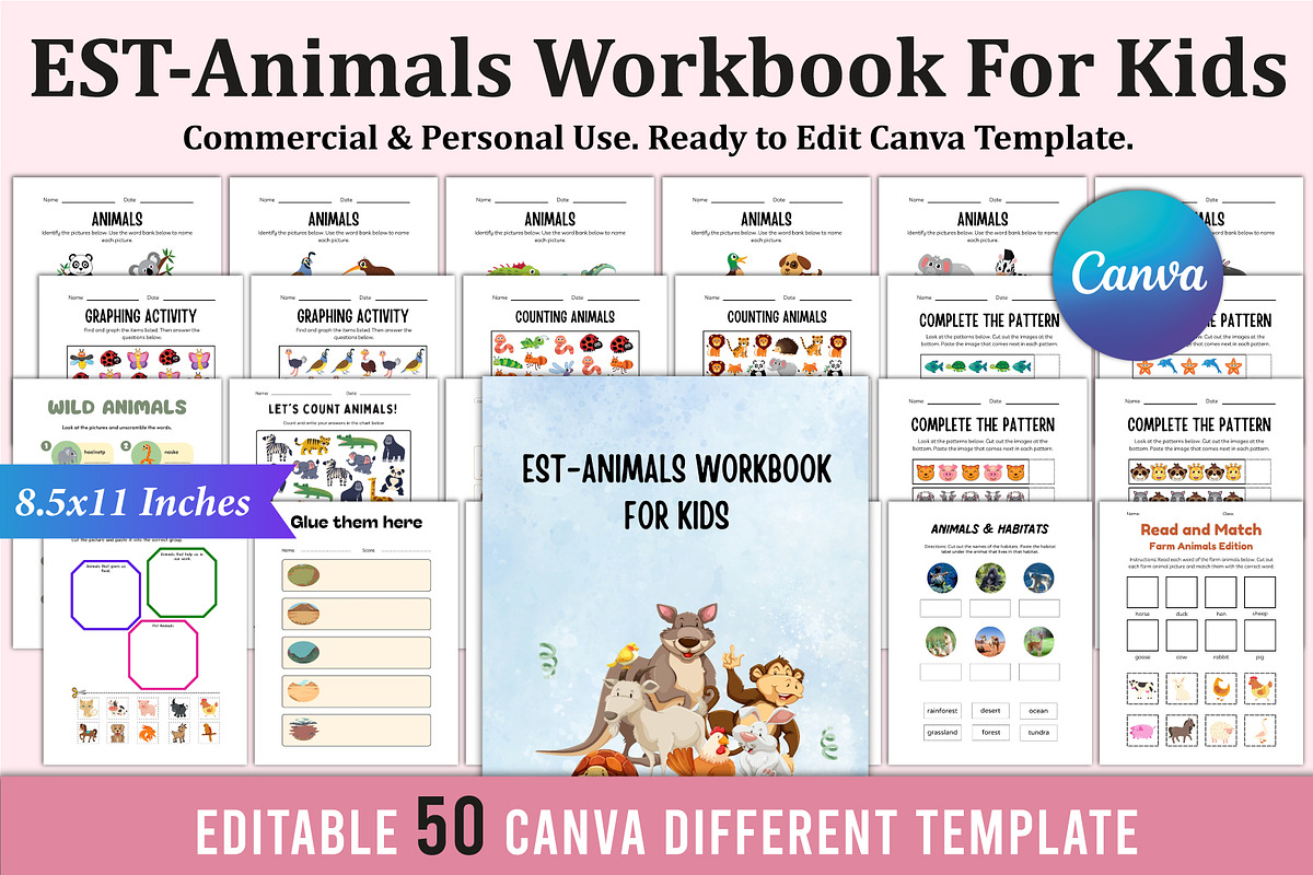 Best Kids Activity Book Bundle, a Stationery Template by Shumaya (Photo 4 of 9)