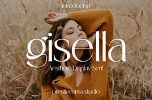 Gisella An Aesthetic Display Serif