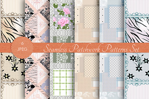 SALE PATCHWORK Seamless Pattern Vol3