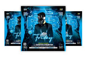 Dj Flyer Template, a Flyer Template by Stock_Design