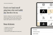The Type Toolkit | Font Library, a Branding & Logo Template by Willow & White Studio (Thumbnail 4 of 6)