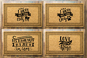 Doormat SVG Bundle, an Illustration by DESIGNAVO (Thumbnail 7 of 7)