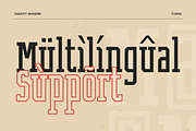 Varsity Modern - Sport Baseball Font, a Slab Serif Font by Hamz Studio (Thumbnail 6 of 12)