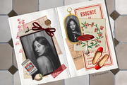 Maison Rouge – Vintage Red Ephemera, an Object Graphic by alenaganzhela (Thumbnail 9 of 9)