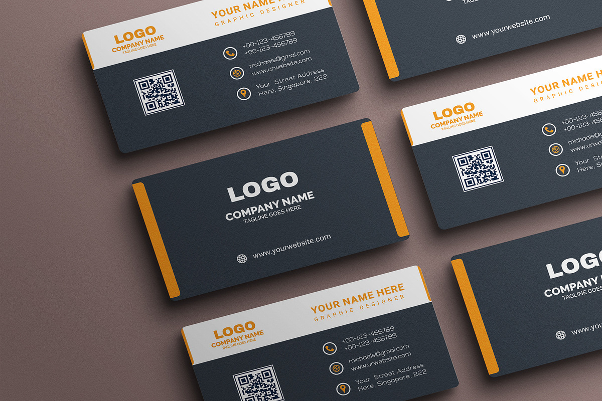 Modern Corporate Business Card, a Business Card Template by Vitoria's Collection (Photo 1 of 4)