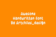 Quick Metro - Font, a Handwritten Font by artchiles_design (Thumbnail 2 of 5)