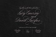 Jane Eyre - Luxury Script Font, a Script Font by AndrewPixelType (Thumbnail 14 of 16)