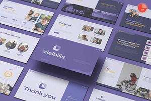 Disability Awareness PowerPoint, a Presentation Template by Pixslides
