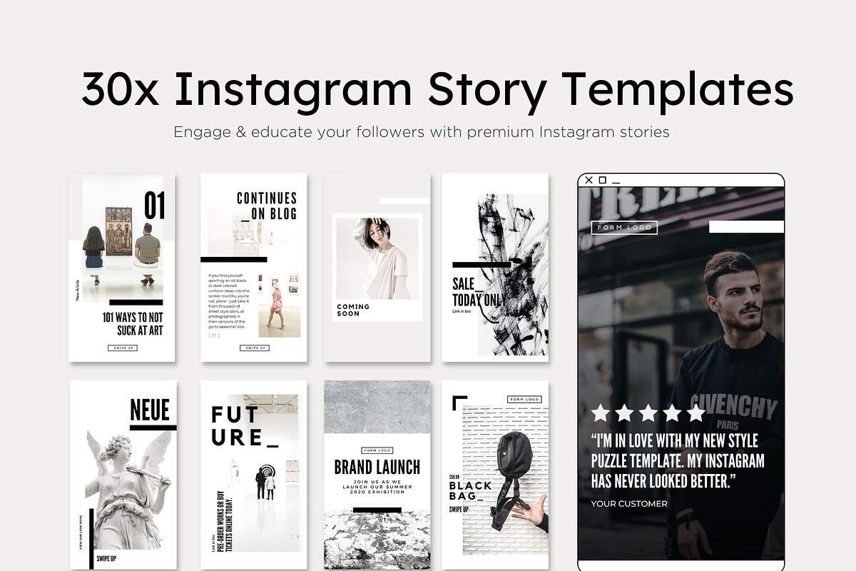 Minimalist Complete Brand Pack, a Social Media Template by Cultive Creative (Photo 5 of 11)