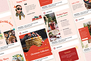 Christmas Instagram Bundle| Canva, a Social Media Template by DesignbySamVN (Thumbnail 2 of 10)