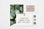 Moon Earth ~ A Cozy Handwritten, a Font by Orenari (Thumbnail 2 of 9)