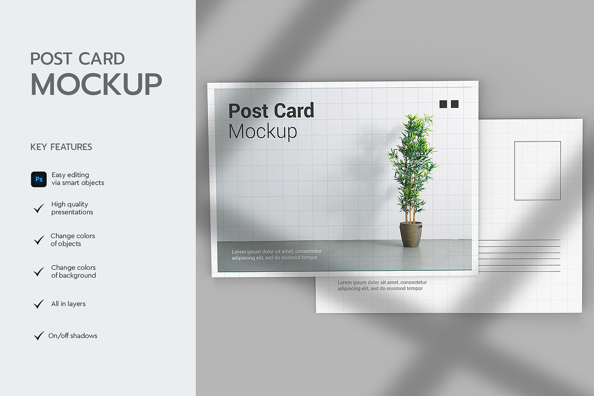 Postcard Mockups, a Product Mockup by graphypix (Photo 4 of 4)