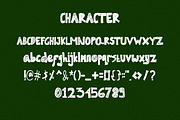 Pencila - Drawing Brush Font, a Font by Naistudio (Thumbnail 7 of 7)