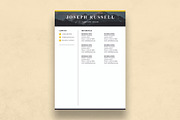 Resume Template, a Resume Template by DesignDevisers (Thumbnail 6 of 10)