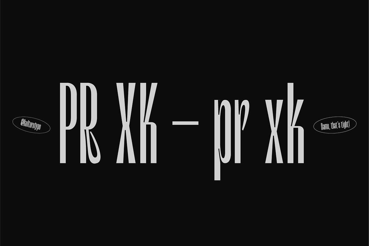 Striktus - Narrow Typeface, a Sans Serif Font by Kulturë Type (Photo 3 of 9)