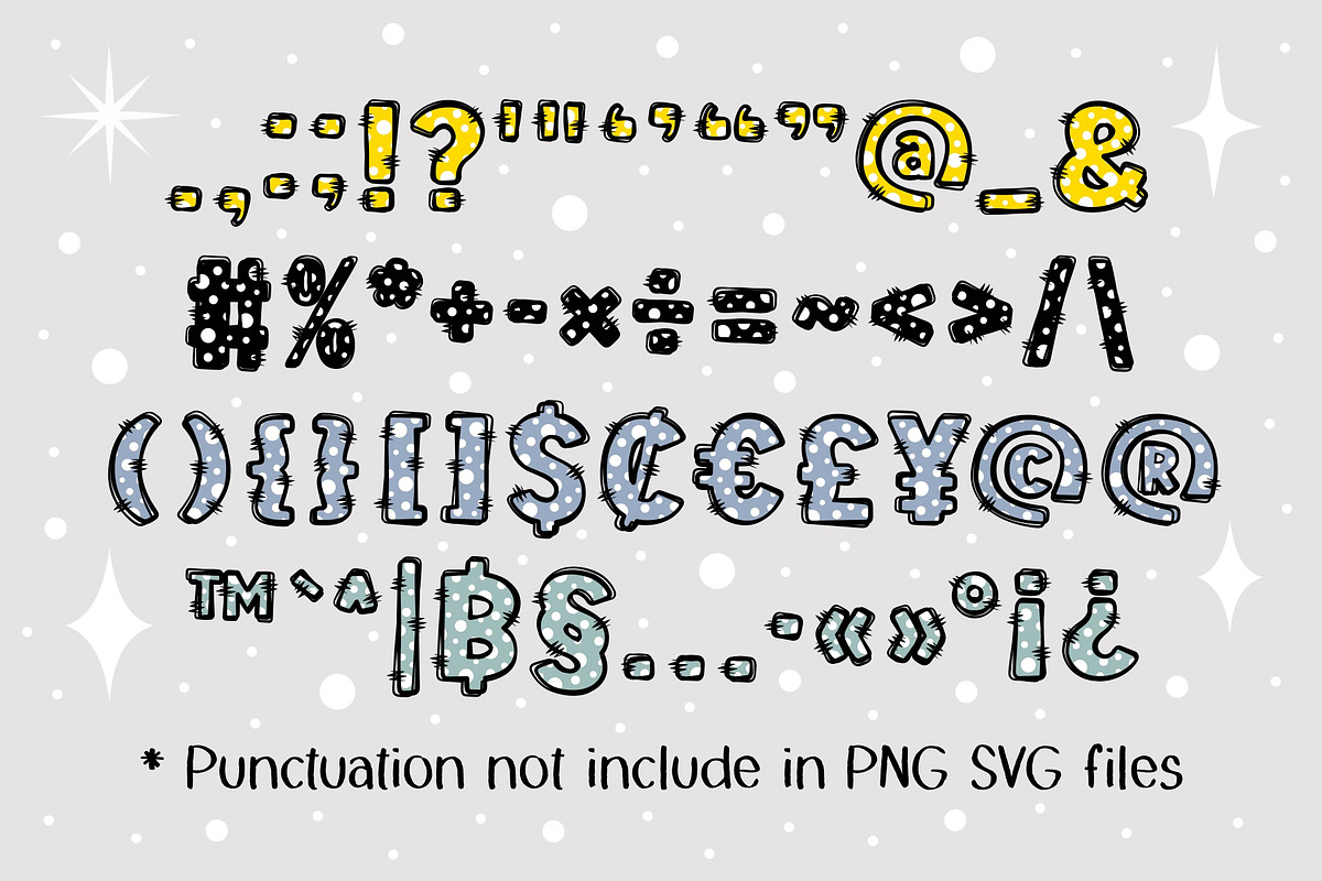 Colors Polka Dots OTF PNG SVG, a Symbol Font by DREAMs Soul G. (Photo 4 of 5)
