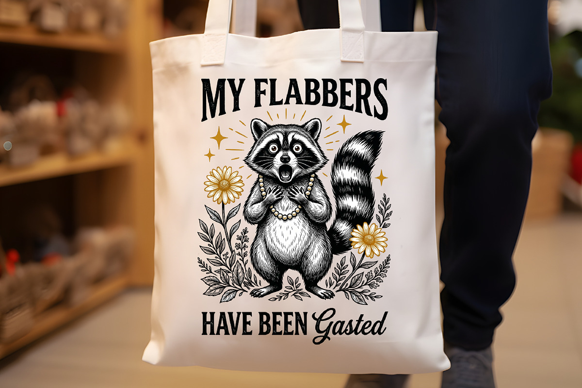 Funny Raccoon PNG Sublimation Bundle, an Object Illustration by Sublimation Artist (Photo 21 of 23)