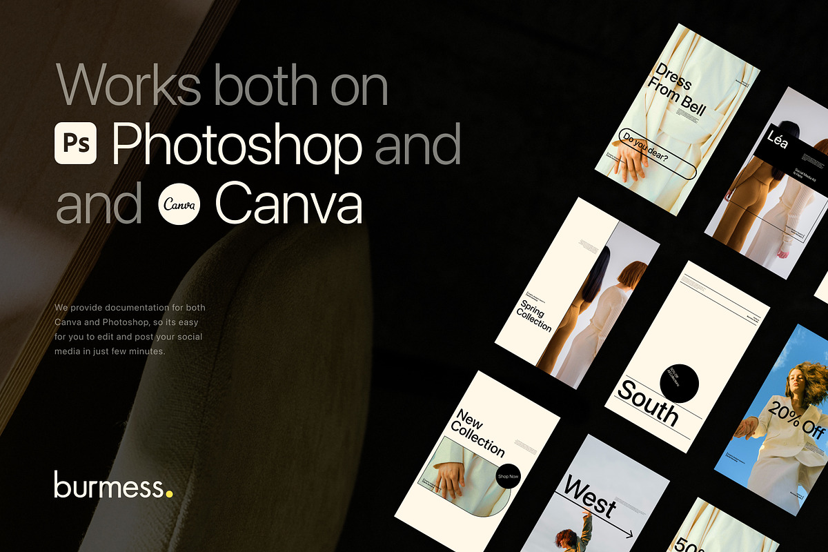 Instagram Canva Template Story, a Social Media Template by Burmess (Photo 3 of 13)