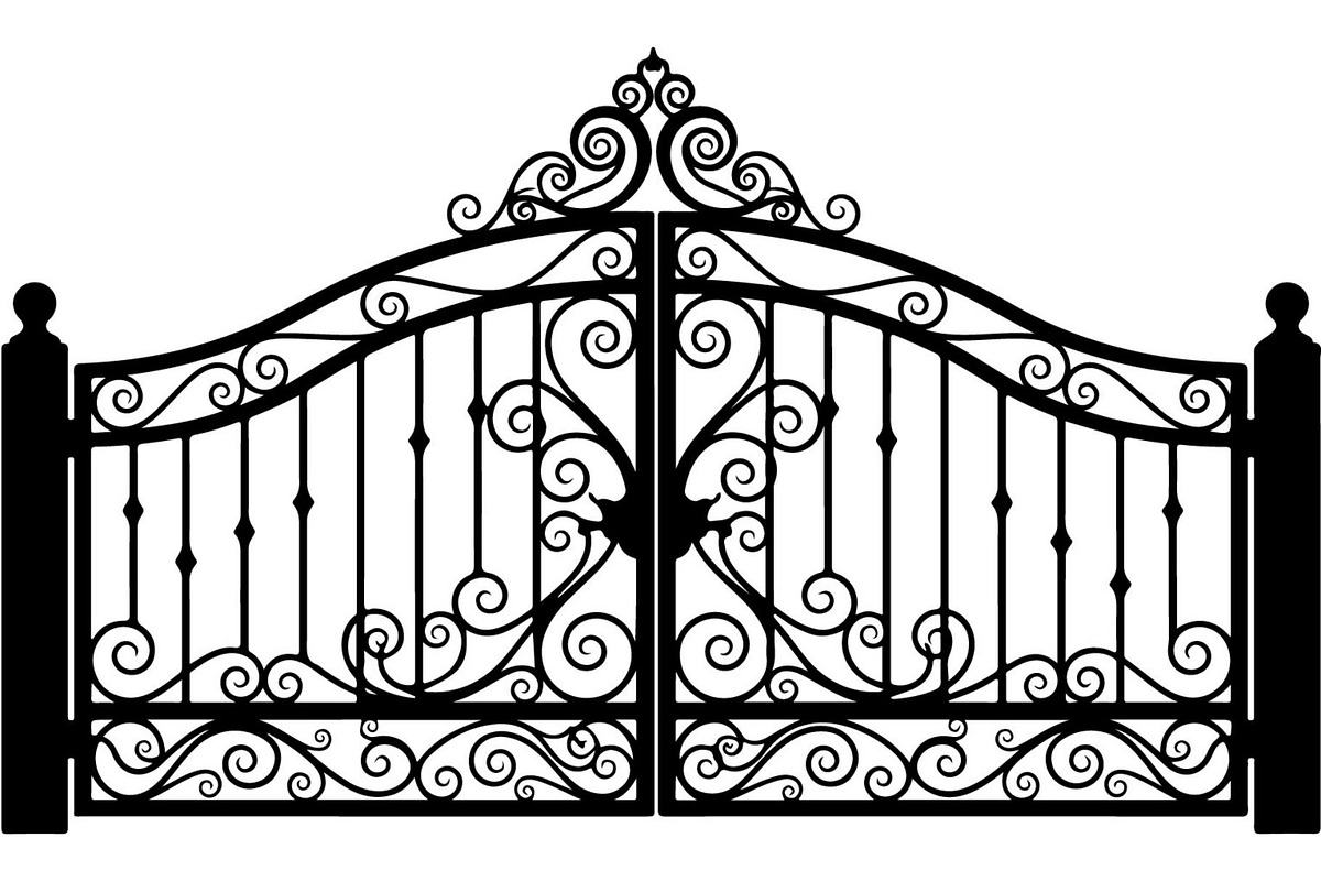 Elegant Ornamental Wrought Iron, a Graphic by Designer_Momina (Photo 5 of 20)
