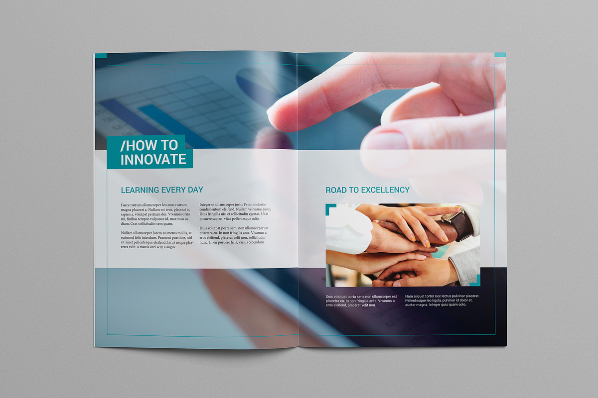 Multipurpose A4 Business Brochure, a Brochure Template by INTERARTIVITY (Photo 12 of 23)