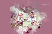 Watercolor Wash Photoshop Action 2, an Action Add-On by MRI STUDIO (Thumbnail 18 of 19)