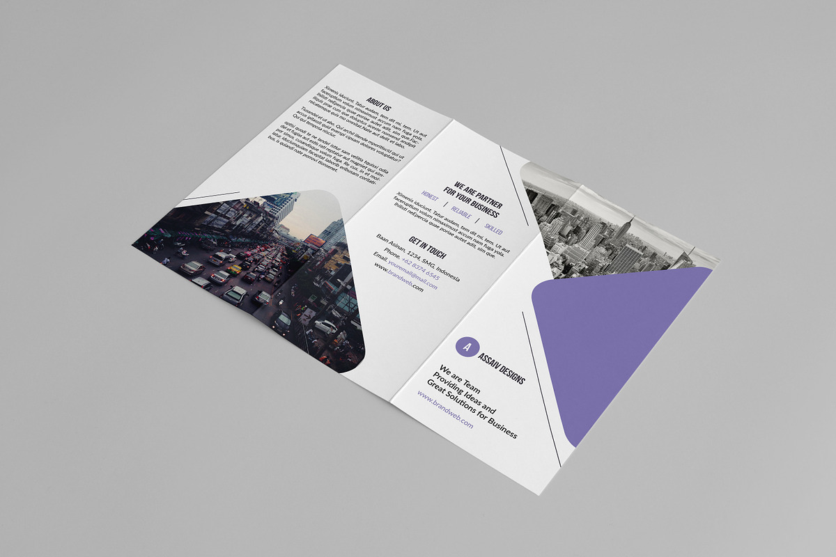 Trifold Brochure Template, a Brochure Template by assaiv (Photo 3 of 9)