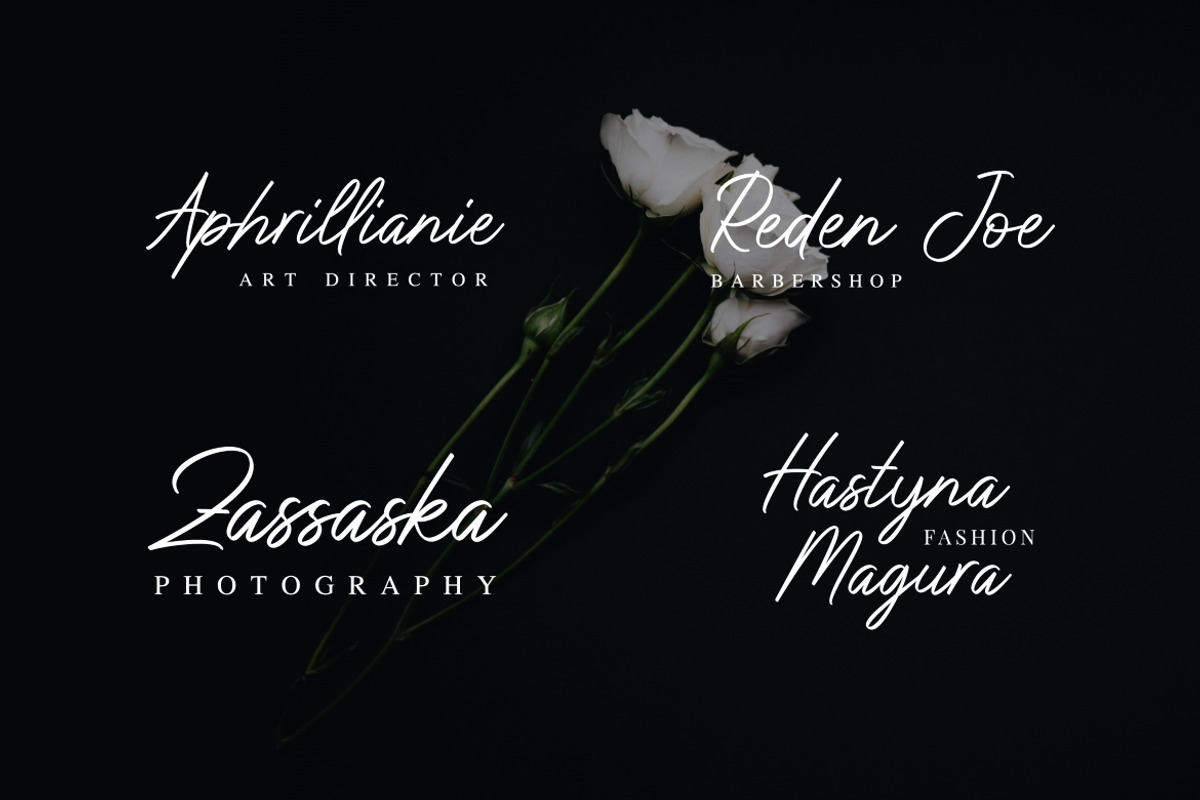 Don Carlitto - Signature Font preview 2