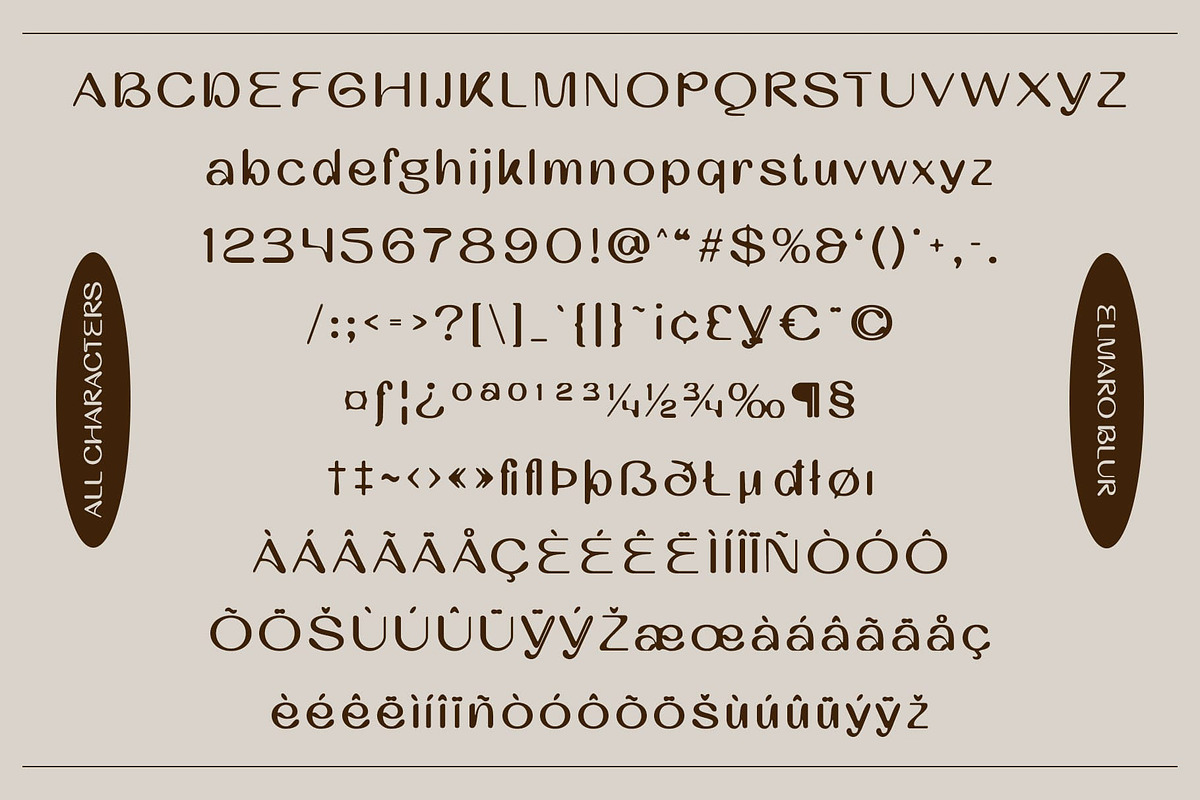 Elmaro Blur, a Sans Serif Font by Craft Supply Co. (Photo 8 of 8)
