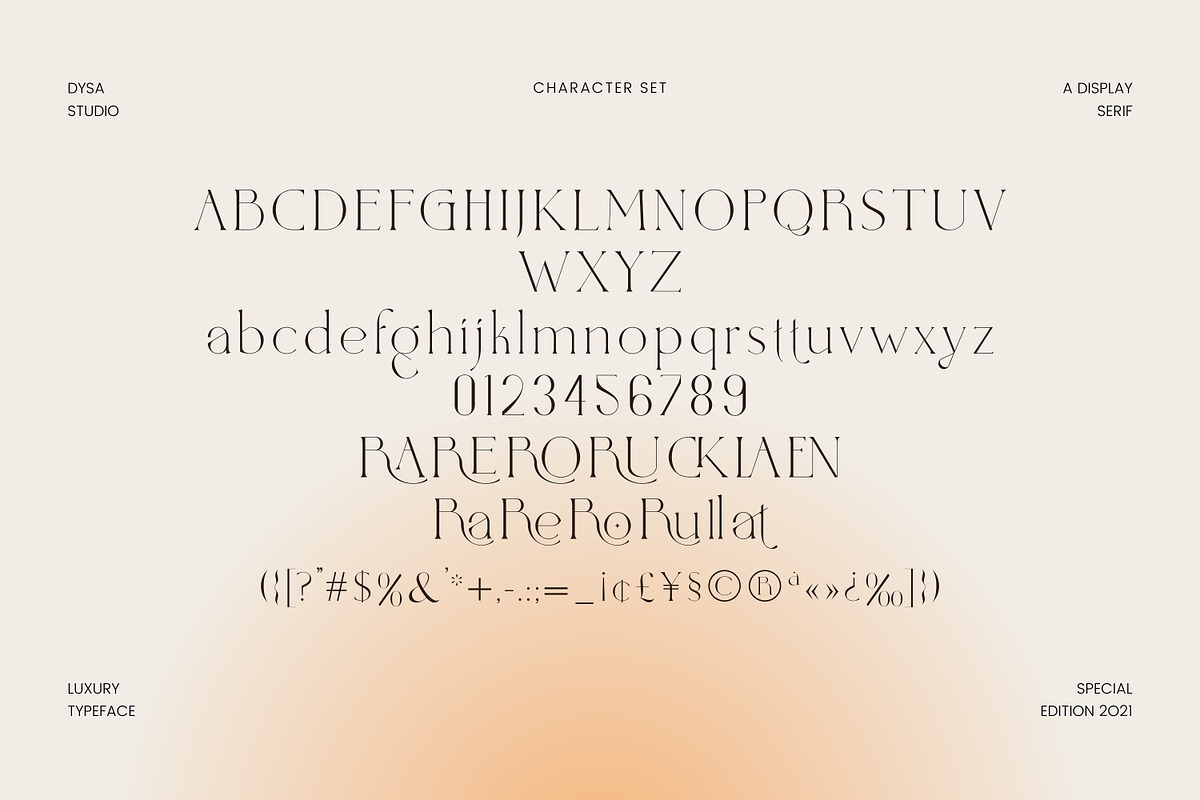 Rotally, a Serif Font by DYSA Studio (Photo 13 of 13)