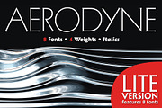 Aerodyne Font Family Lite, a Serif Font by Mysterylab Designs (Thumbnail 1 of 7)