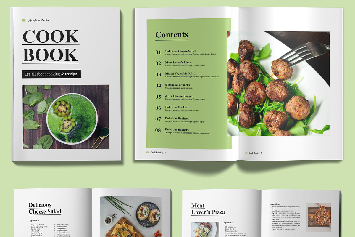 Cook Book Cooking Magazine, a Magazine Template by MightyDesign (Photo 2 of 7)