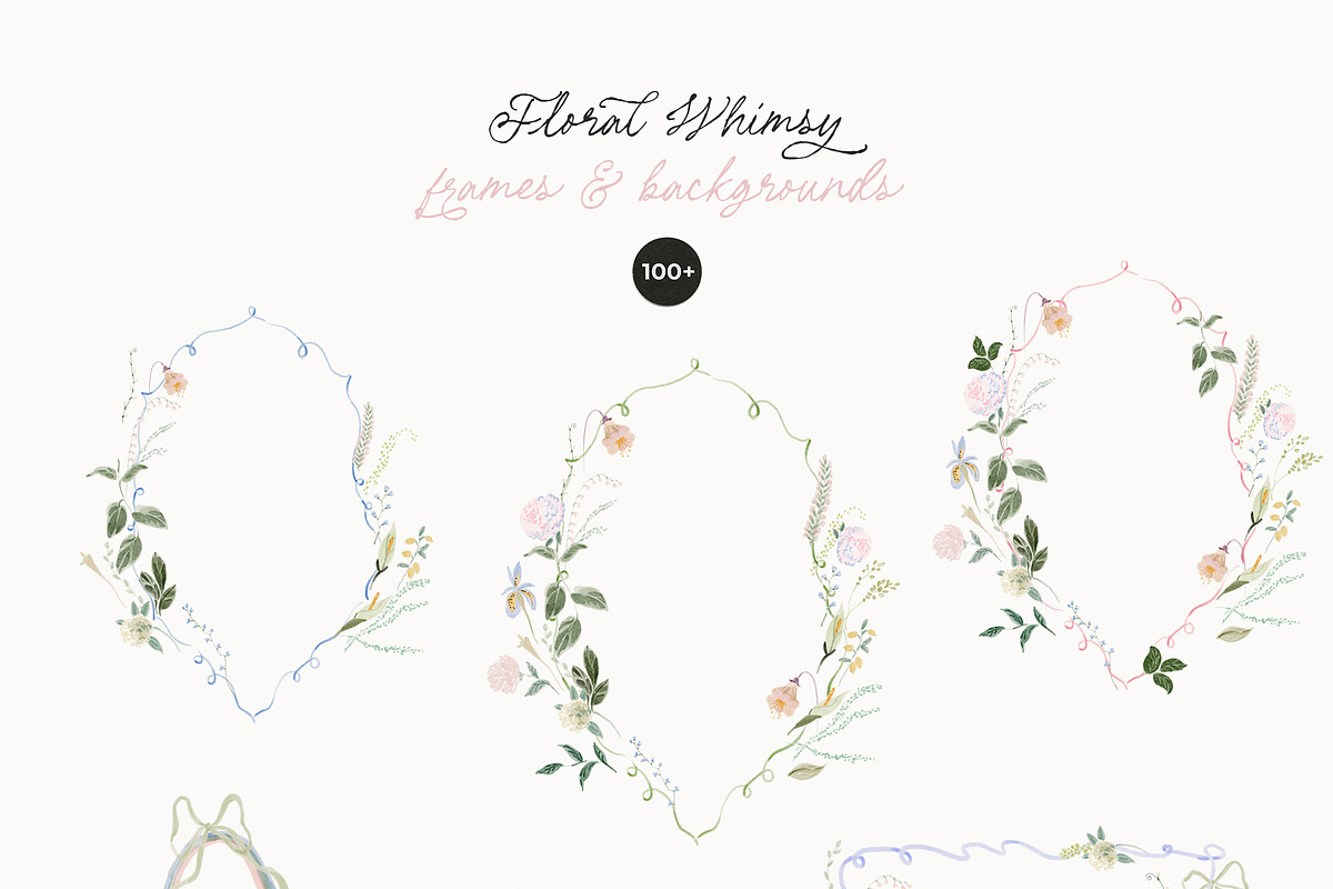 Hand-Drawn Floral Whimsy, a Decorative Illustration by Lana Elanor (Photo 8 of 14)