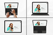All New iPad Air Mockups, an iPad Mockup by ydlabs (Thumbnail 2 of 9)