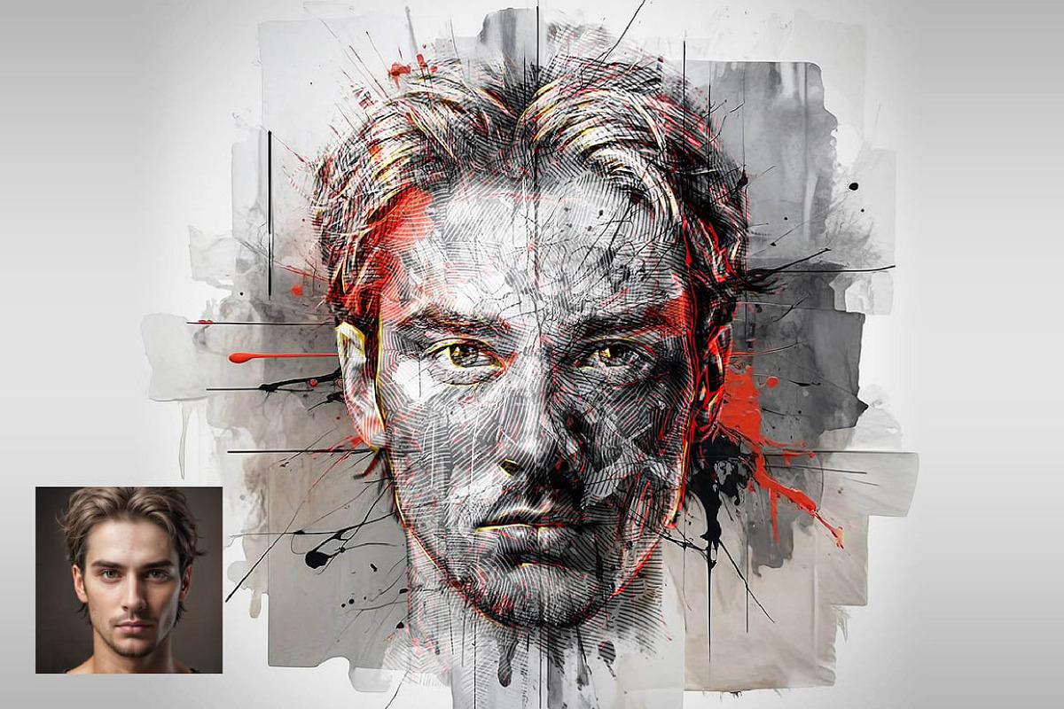 Ink Blot Template for Photoshop, a Templates & Theme by fashionaddict (Photo 8 of 8)