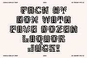 Corail Display Font - Tropics Font, a Sans Serif Font by Prioritype Co (Thumbnail 6 of 11)