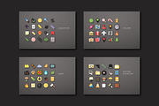 300 FLAT ICONS, an Icon by sidmaydesign (Thumbnail 4 of 5)