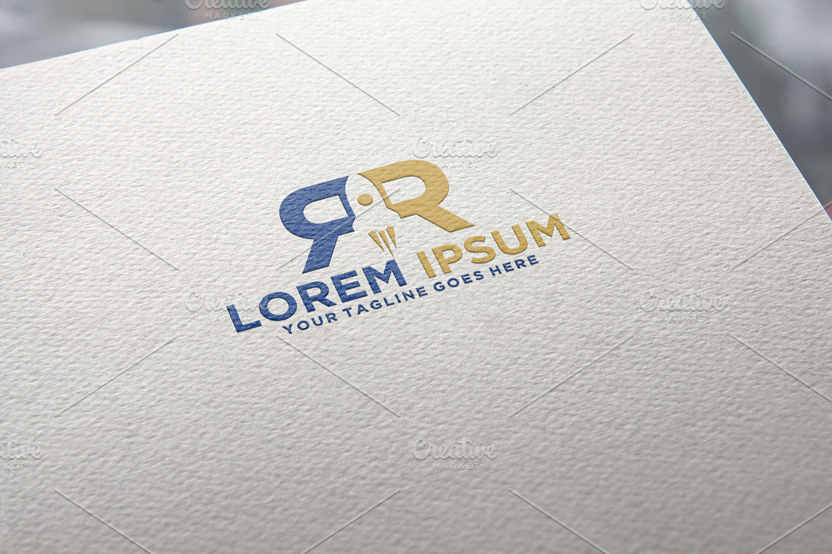 Double R Rocket logo design, a Branding & Logo Template by REDVY ...