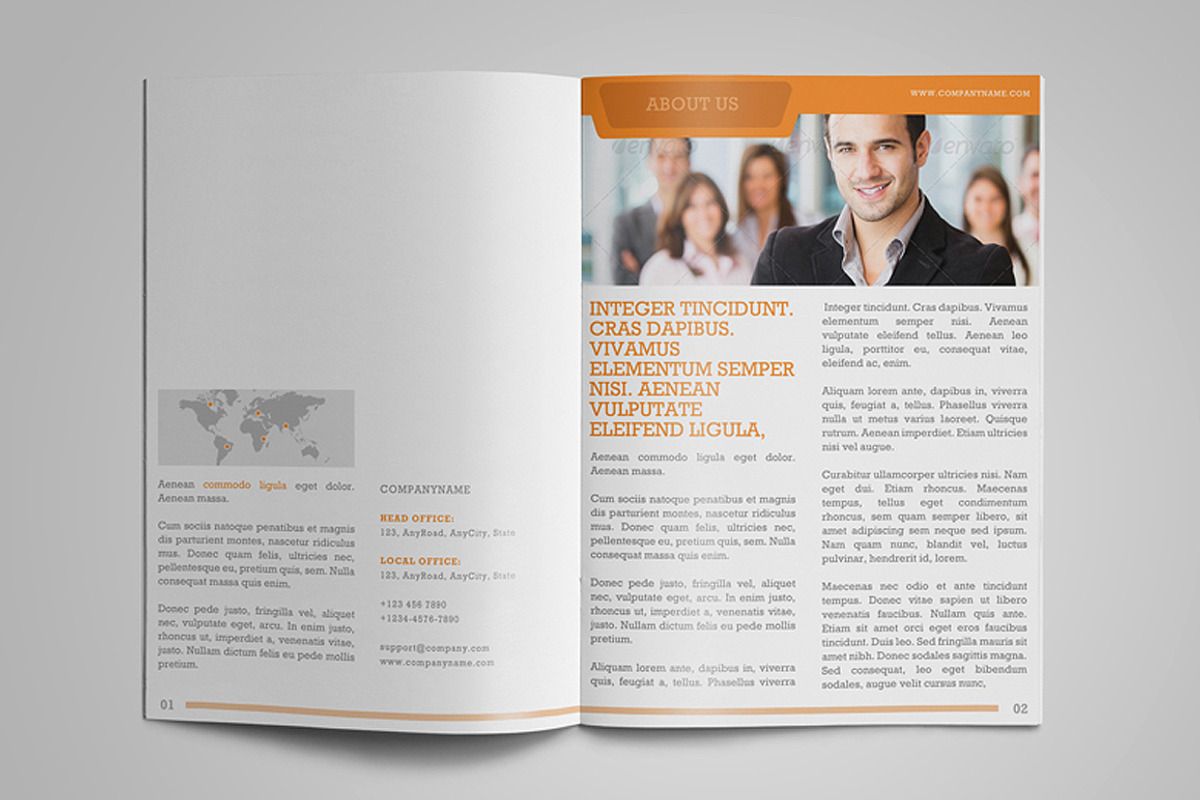 Business Proposal: Multipurpose, a Brochure Template by WonderShop (Photo 2 of 5)