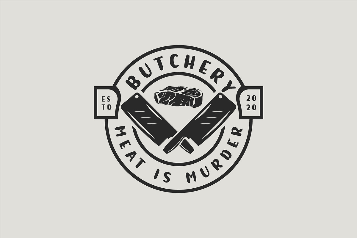 Restaurant, Butchery Logo Set., a Branding & Logo Template by Billah Hub (Photo 2 of 4)