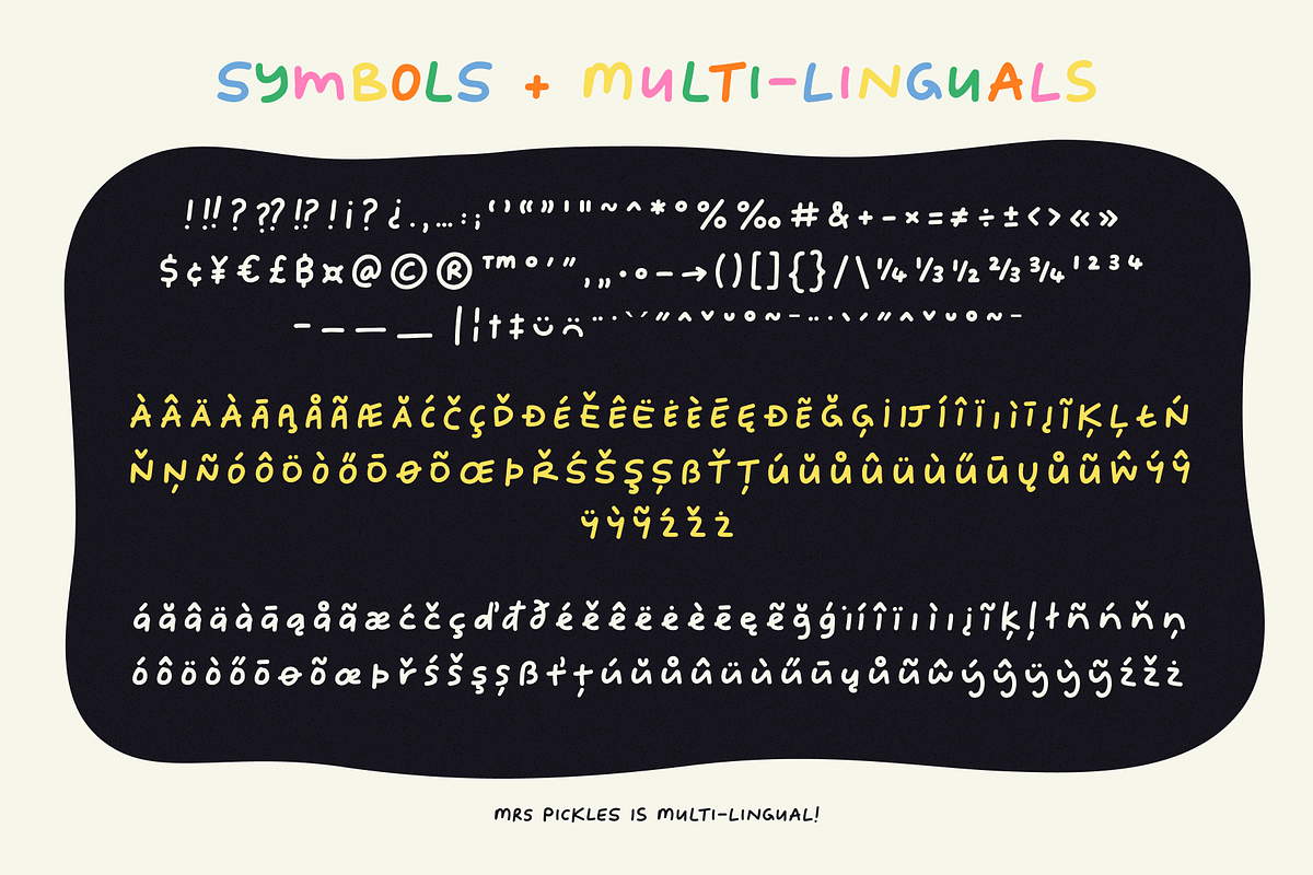 Mrs Pickles friendly marker font, a Handwritten Font by TYPEHEIST (Photo 4 of 11)