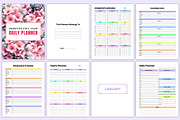 Undated Full Year Daily Planner, a Stationery Template by Mustafiz (Thumbnail 2 of 4)