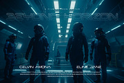 Votage Futuristic Font, a Script Font by Catalystco Studio (Thumbnail 5 of 7)