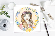 Watercolor Butterflies, a Decorative Illustration by Irina Diasli (Thumbnail 10 of 12)