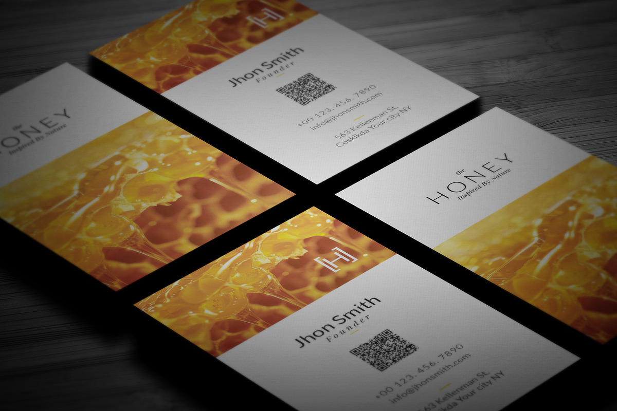 Nature Inspired Business Card, a Business Card Template by Awns Creators (Photo 4 of 4)
