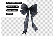 Coquette Black Bow Clipart, an Illustration by TatiMockup (Thumbnail 3 of 3)