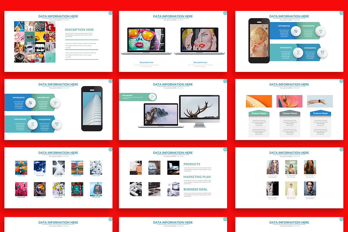 Clean Powerpoint Presentation, a Presentation Template by Graphicgo (Photo 8 of 25)