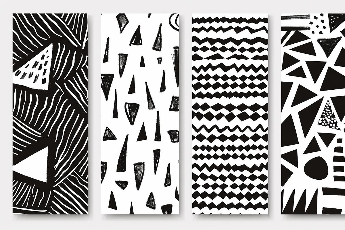 Creative Geometric Pattern Set, a Graphic by Designs_River (Photo 5 of 9)