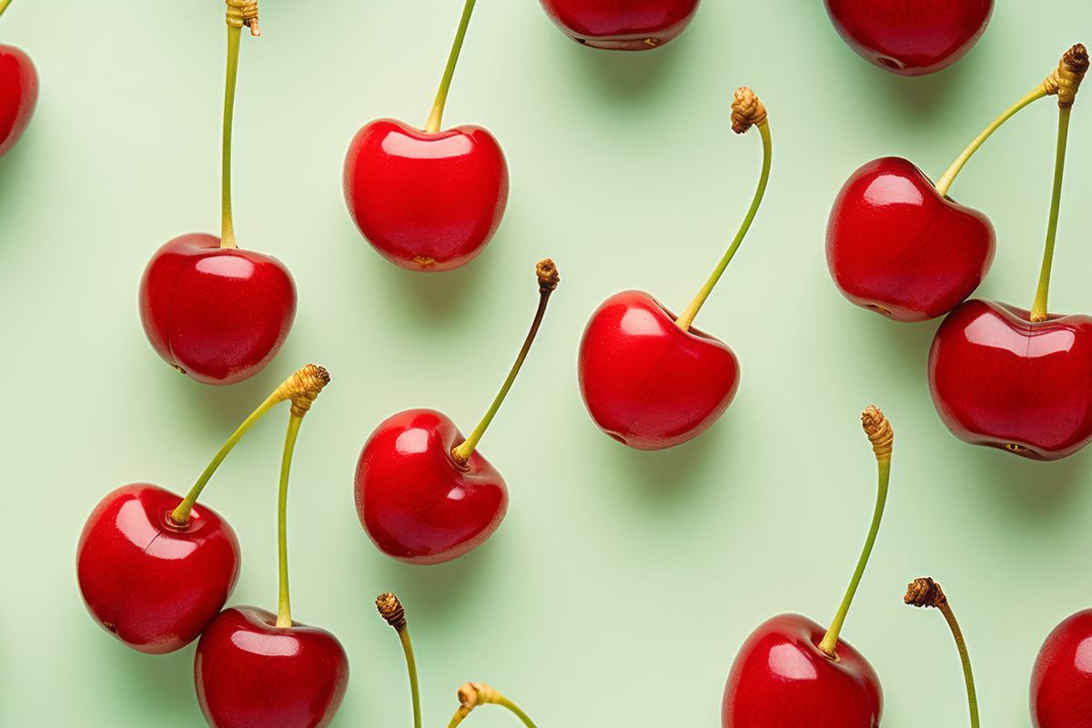 Cherry Patterns. 20 images, a Food Illustration by Handmadefont (Photo 5 of 9)