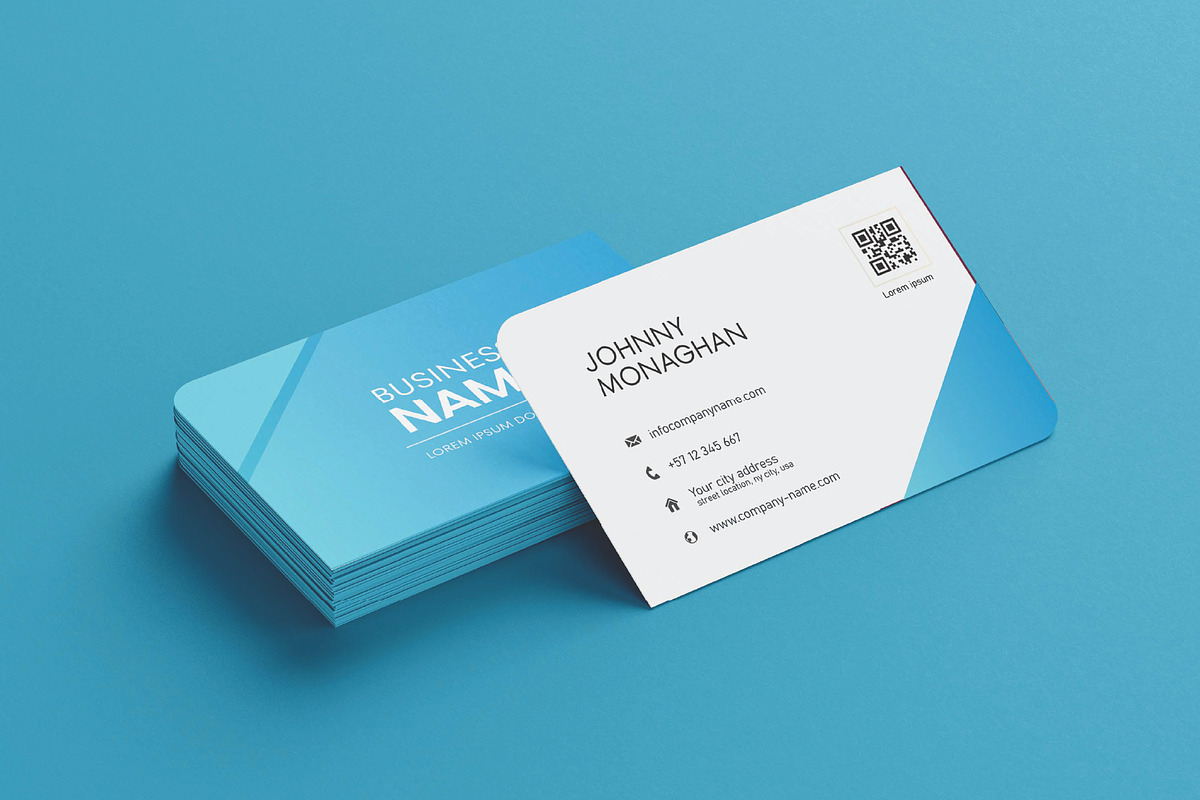 Business card template, a Business Card Template by Workhu (Photo 1 of 5)