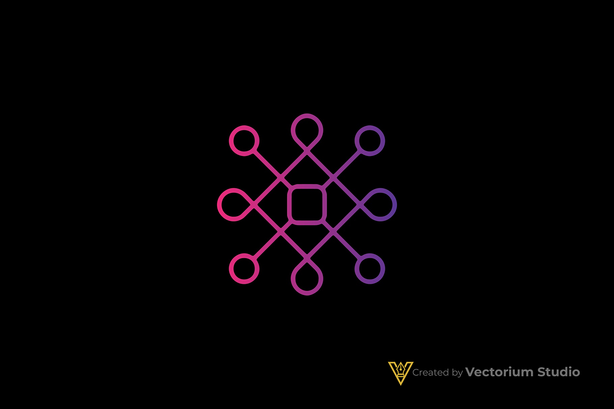 Square Knot Geometric Logo, a Branding & Logo Template by Vectorium Studio (Photo 7 of 16)